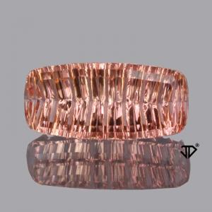 Topaz Cushion 1.36 carat Orange Photo