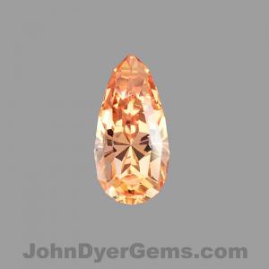 Topaz Pear 1.48 carat Orange Photo