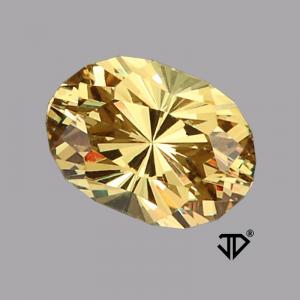 Garnet Oval 1.57 carat Yellow Photo