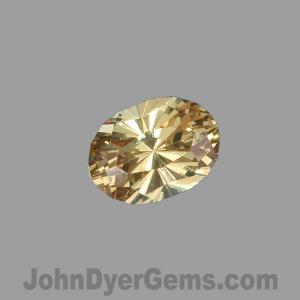 Garnet Oval 1.11 carat Yellow Photo