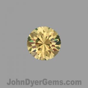 Garnet Round 1.37 carat Yellow Photo