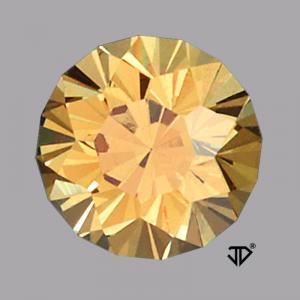 Garnet Round 1.54 carat Yellow Photo