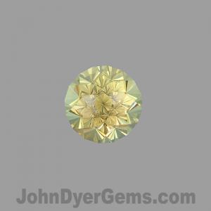 Garnet Round 1.24 carat Yellow Photo