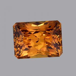 Garnet Radiant 2.69 carat Brown Photo