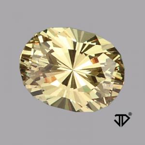 Garnet Oval 1.37 carat Yellow Photo