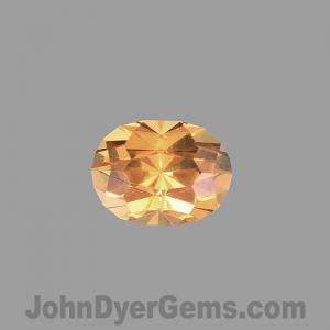 Garnet Oval 0.99 carat Orange Photo