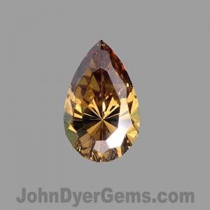 Garnet Pear 3.76 carat Yellow Photo