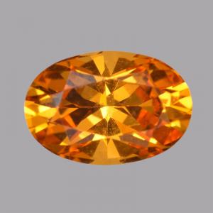 Garnet Oval 1.80 carat Orange Photo