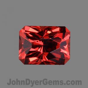 Garnet Radiant 2.53 carat Red Photo