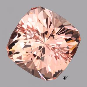 Morganite Cushion 33.56 carat Pink Photo