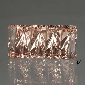 Morganite Radiant 9.98 carat Pink Photo