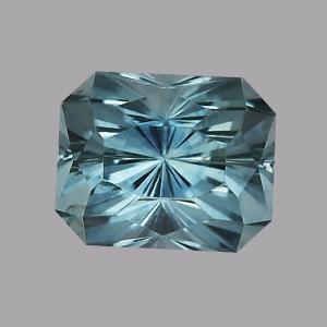 Sapphire Radiant 0.65 carat Blue Photo