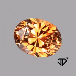 Sapphire Oval 1.81 carat Orange Photo