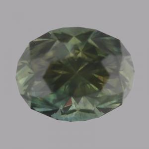 Sapphire Oval 1.13 carat Green Photo