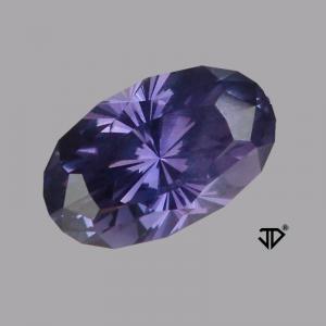 Sapphire Oval 2.08 carat Purple Photo