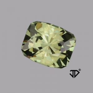 Sapphire Cushion 1.37 carat Green Photo