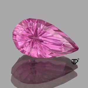 Sapphire Pear 2.87 carat Pink Photo