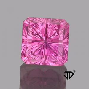 Sapphire Square 1.36 carat Pink Photo