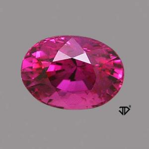 Sapphire Oval 2.11 carat Pink Photo