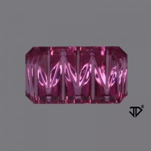 Sapphire Radiant 0.66 carat Pink Photo