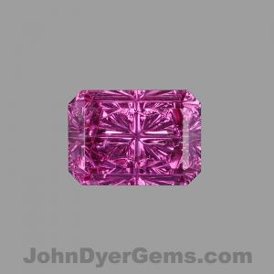 Sapphire Radiant 0.58 carat Pink Photo