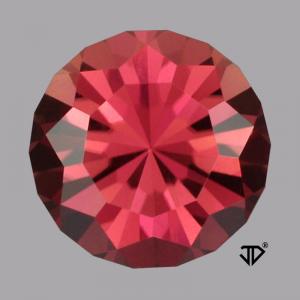 Tourmaline Round 2.47 carat Red Photo