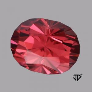 Zircon Oval 3.92 carat Pink Photo