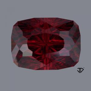 Garnet Cushion 6.34 carat Red Photo