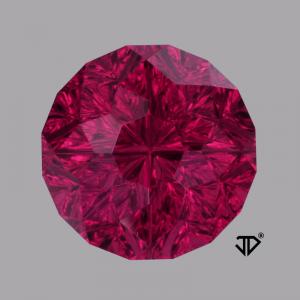 Garnet Round 10.62 carat Pink Photo