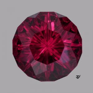 Garnet Round 12.69 carat Red Photo