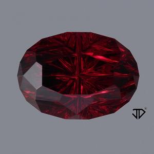 Garnet Oval 14.25 carat Red Photo