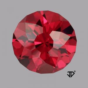 Garnet Round 3.68 carat Red Photo
