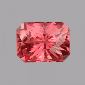 Sapphire Radiant 0.28 carat Red Photo