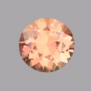 Sapphire Round 0.26 carat Orange Photo