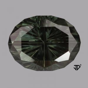 Sapphire Oval 7.36 carat Green Photo