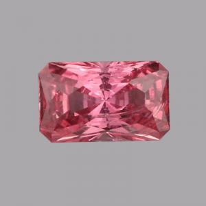 Sapphire Radiant 0.42 carat Pink Photo