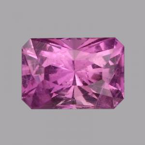 Sapphire Radiant 0.46 carat Purple Photo