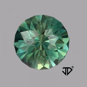 Sapphire Round 1.57 carat Green Photo