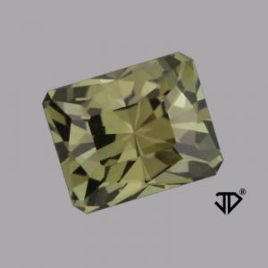 Sapphire Radiant 1.30 carat Green Photo