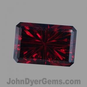 Garnet Radiant 7.18 carat Red Photo