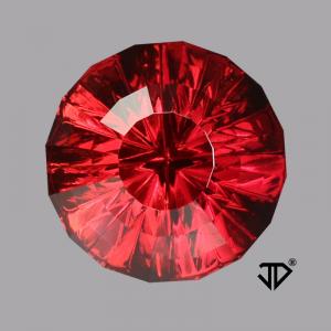Garnet Round 3.95 carat Orange Photo
