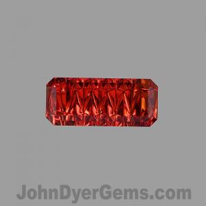 Garnet Radiant 2.63 carat Red Photo