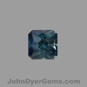 Sapphire Square 0.60 carat Blue Photo
