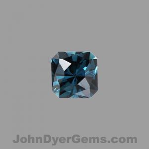 Sapphire Square 0.85 carat Blue Photo