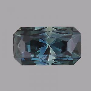 Sapphire Radiant 0.43 carat Blue Photo