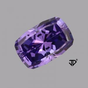 Tanzanite Cushion 1.67 carat Purple Photo