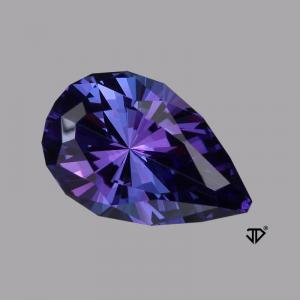 Tanzanite Pear 7.55 carat Blue Photo