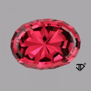 Garnet Oval 4.11 carat Red Photo