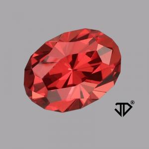 Garnet Oval 2.81 carat Red Photo