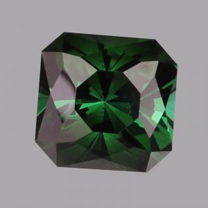 Tourmaline Square 2.70 carat Green Photo